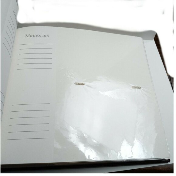 Photo Book Album Holds 200 4x6 Pictures 50 Pages Relationship Wedding Gift Brown - Picture 5 of 8